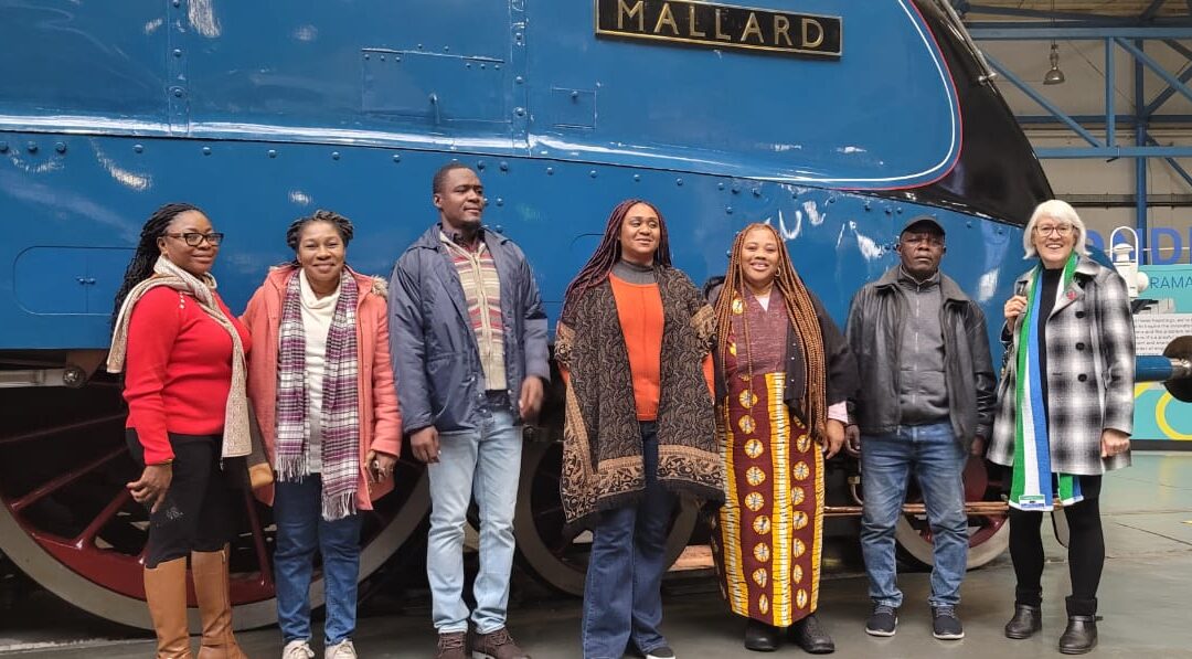 Sierra Leone Tourism delegation interface with National Railway  Museum in York England
